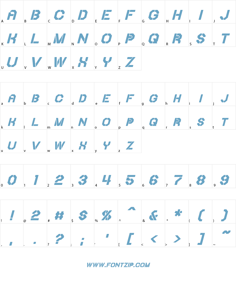 Iori Font Character